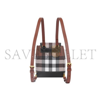BURBERRY MINI PLAID BACKPACK 80584691 (18.5*16*8cm) BURBERRY MINI PLAID BACKPACK 80584691 (18.5*16*8cm)