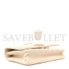 CHANEL GOATSKIN QUILTED 19 WALLET ON CHAIN WOC LIGHT BEIGE (19*12*4cm) 