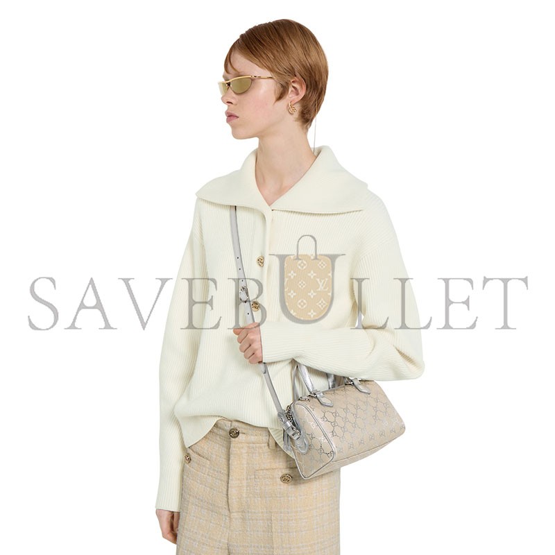 GUCCI GG EMBLEM SMALL BOSTON BAG 848889 (20.5*14*11.5cm) GUCCI GG EMBLEM SMALL BOSTON BAG 848889 (20.5*14*11.5cm)