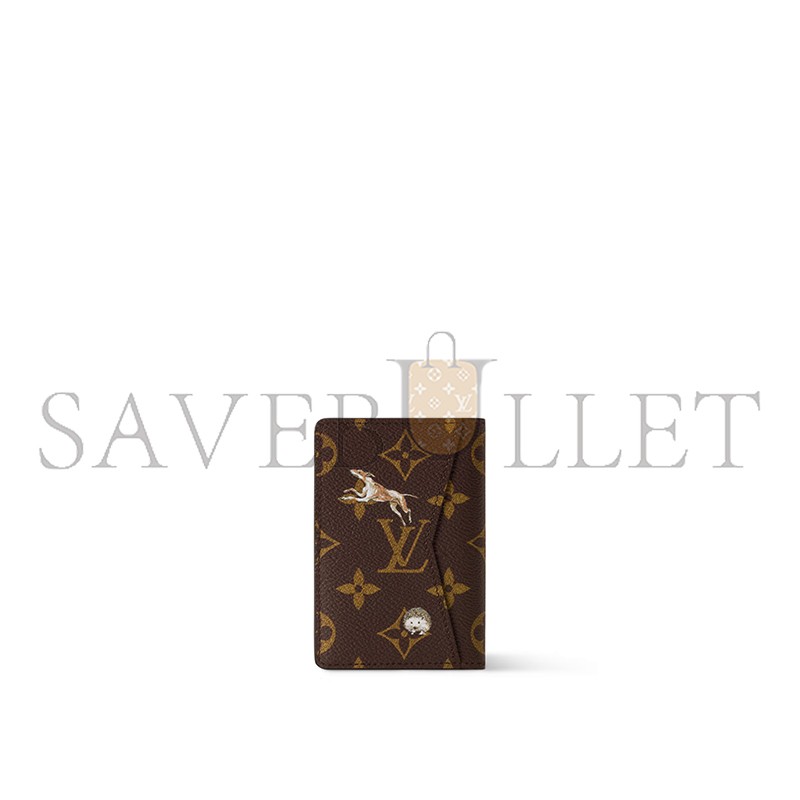 LOUIS VUITTON POCKET ORGANIZER M27020 (11.1*7.5*1cm)