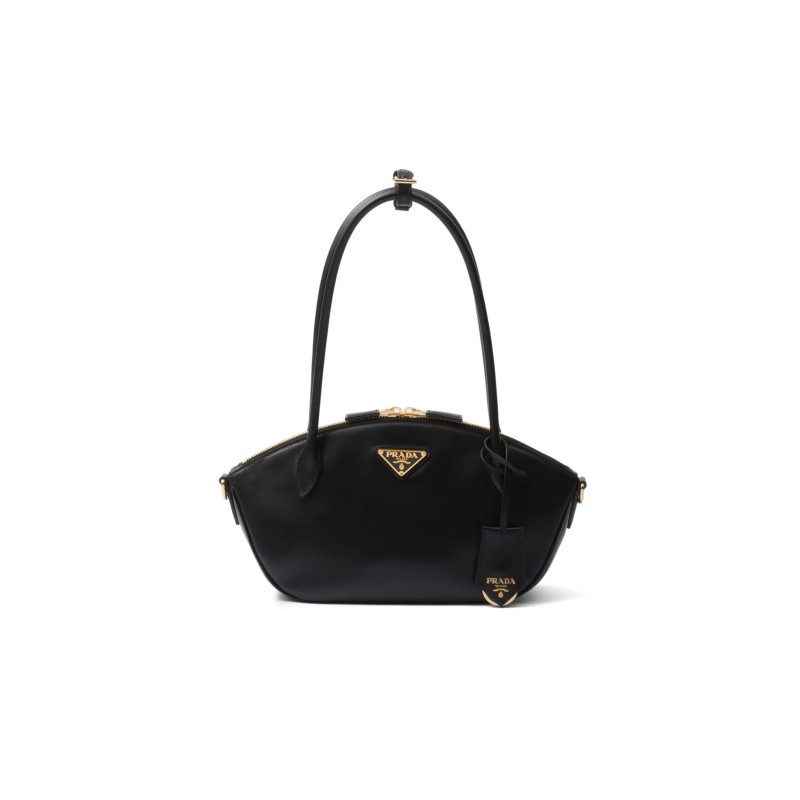 PRADA SMALL LEATHER HANDBAG 1BA427 (26*17*9cm) 