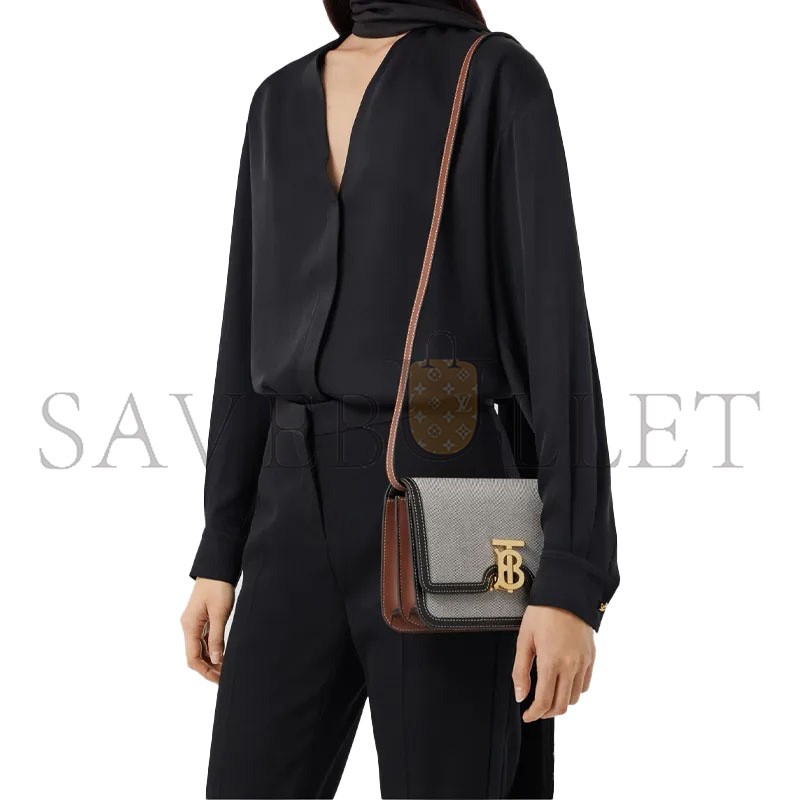 BURBERRY TB CROSSBODY BAG 80306661 (21*16*6cm)