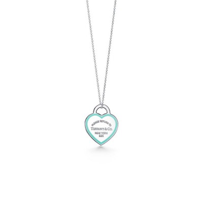 TIFFANY BORDER HEART TAG PENDANT 63477966