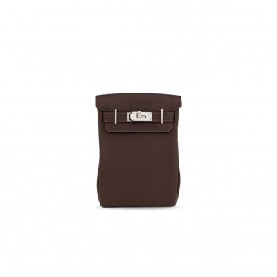 HERMES HAC A DOS TOGO CALFSKIN SHOULDER BAG (28*18*8cm) 
