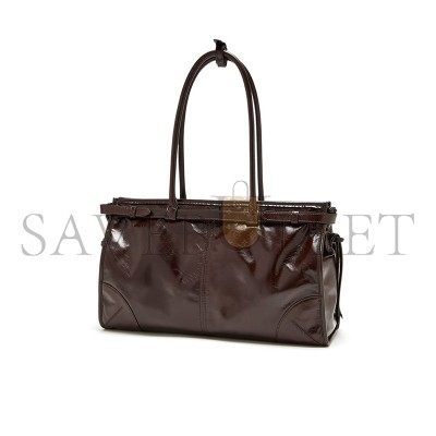 PRADA BONNIE LARGE LEATHER HANDBAG 1BA433 (38*24*12cm) PRADA BONNIE LARGE LEATHER HANDBAG 1BA433 (38*24*12cm)