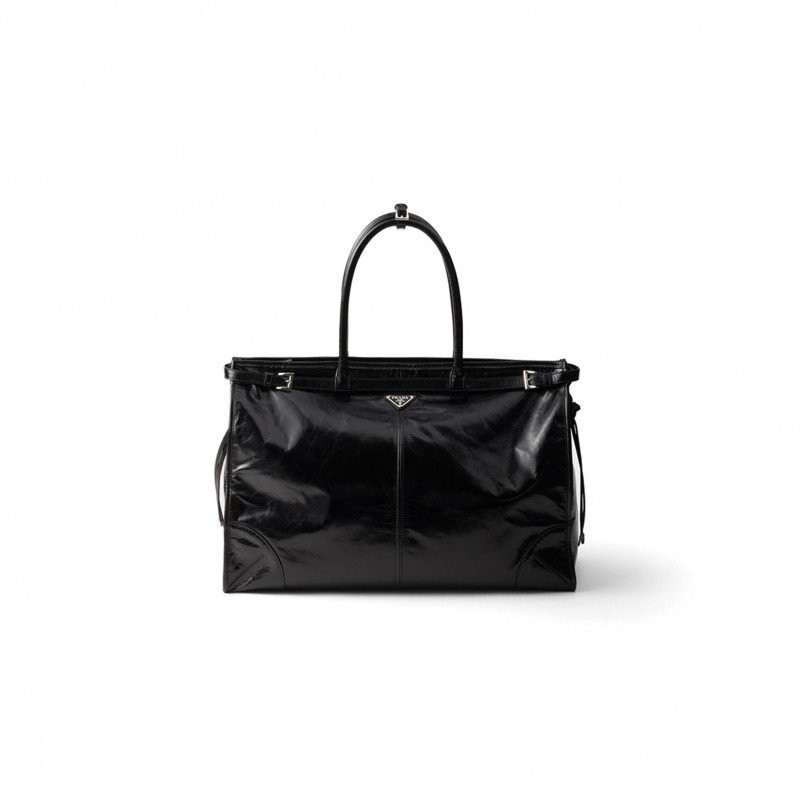 PRADA BONNIE LEATHER TOTE BAG 2VG128 (50*36*17cm)