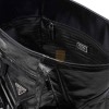 PRADA PLAQUE FLAP-POCKET LEATHER TOTE BAG 2VG120 (42.5*31.5*16cm) 