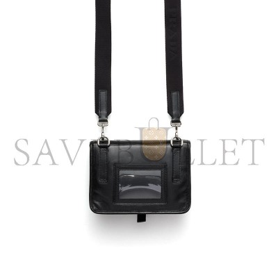 PRADA LEATHER SMARTPHONE CASE 2ZH108 (18*12.5*2.5cm) 