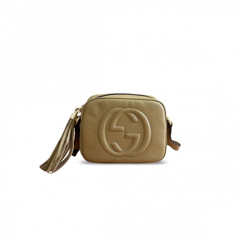 GUCCI SOHO DISCO CROSSBODY BAG 308364 (22*16*8cm)