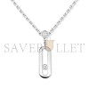 MESSIKA MOVE UNO TWO-ROW NECKLACE WHITE GOLD DIAMOND NECKLACE 08852-WG MESSIKA MOVE UNO TWO-ROW NECKLACE WHITE GOLD DIAMOND NECKLACE 08852-WG