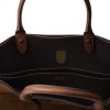 PRADA BUCKLE SUEDE BAG WITH BELT 2VG126 (48*34*18cm) PRADA BUCKLE SUEDE BAG WITH BELT 2VG126 (48*34*18cm)