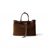 PRADA BUCKLE SUEDE BAG WITH BELT 2VG126 (48*34*18cm) PRADA BUCKLE SUEDE BAG WITH BELT 2VG126 (48*34*18cm)