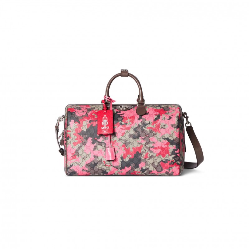 GUCCI GG MEDIUM DUFFLE BAG 834460 (44*29*25cm) GUCCI GG MEDIUM DUFFLE BAG 834460 (44*29*25cm)
