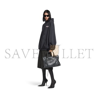 BALENCIAGA LE CITY MEDIUM BAG IN VOLCANIC ROCK (38*24*13cm) BALENCIAGA LE CITY MEDIUM BAG IN VOLCANIC ROCK (38*24*13cm)