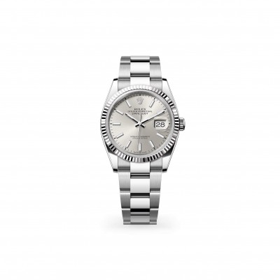 ROLEX DATEJUST 36 OYSTER, 36 MM, OYSTERSTEEL AND WHITE GOLD M126234-0014