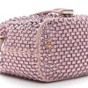 PRADA SATIN CRYSTAL DRAWSTRING MINI POUCH 1NP016 (9*9*6cm)