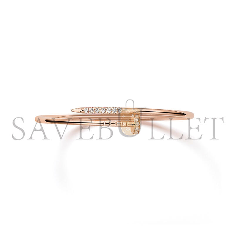 CARTIER JUSTE UN CLOU BRACELET, SMALL MODEL REVERSE-SET DIAMONDS CRB6091317 CARTIER JUSTE UN CLOU BRACELET, SMALL MODEL REVERSE-SET DIAMONDS CRB6091317