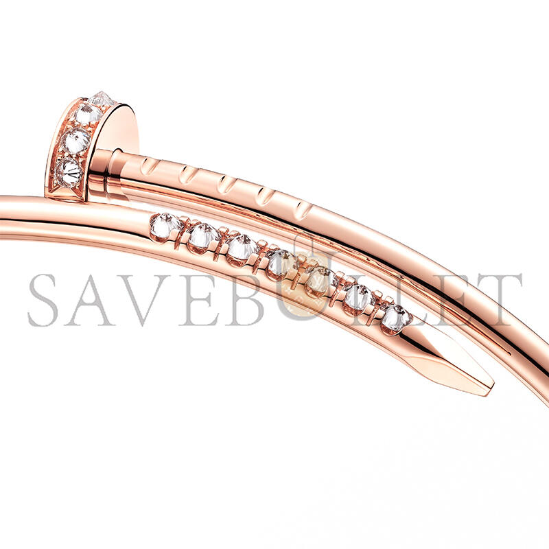 CARTIER JUSTE UN CLOU BRACELET, SMALL MODEL REVERSE-SET DIAMONDS CRB6091317 CARTIER JUSTE UN CLOU BRACELET, SMALL MODEL REVERSE-SET DIAMONDS CRB6091317