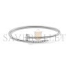 CARTIER JUSTE UN CLOU BRACELET SMALL MODEL REVERSE-SET DIAMONDS CRB6092017 CARTIER JUSTE UN CLOU BRACELET SMALL MODEL REVERSE-SET DIAMONDS CRB6092017