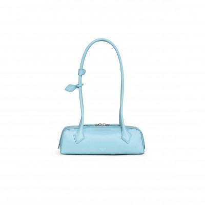 ALAÏA SMALL LE TECKEL SHOULDER BAG IN LEATHER (27*9*8cm) 