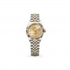 ROLEX LADY-DATEJUST OYSTER, 28 MM, OYSTERSTEEL AND YELLOW GOLD M279173-0011