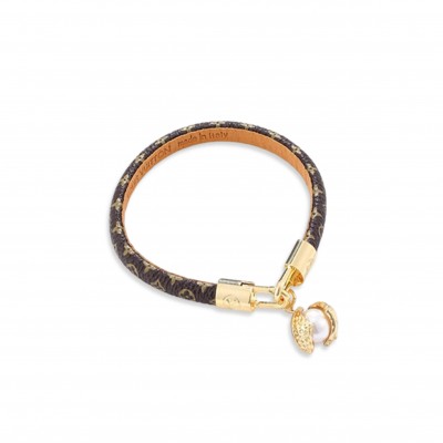 LOUIS VUITTON TRIBUTE MONOGRAM BRACELET LOUIS VUITTON TRIBUTE MONOGRAM BRACELET