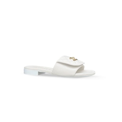 CHANEL FLAT OPEN-TOE BACKPACK BUCKLE SANDALS G46119 
