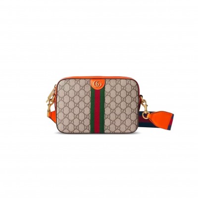 GUCCI OPHIDIA SMALL CROSSBODY BAG 699439 (24.5*16*4.5cm)