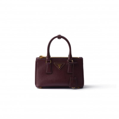 PRADA GALLERIA MINI SAFFIANO LEATHER BAG 1BA916 (21*12.5*8.5cm) 