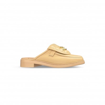 CHANEL QUILTED CC MULES G46120 CHANEL QUILTED CC MULES G46120