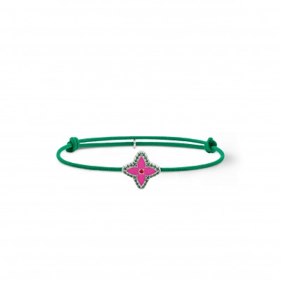 LOUIS VUITTON MONOGRAM FLOWER STESIA BRACELET M02412