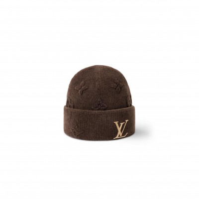 LOUIS VUITTON HAT LV CRUSH MONOGRAM HERITAGE BEANIE M98200 (22*20cm)