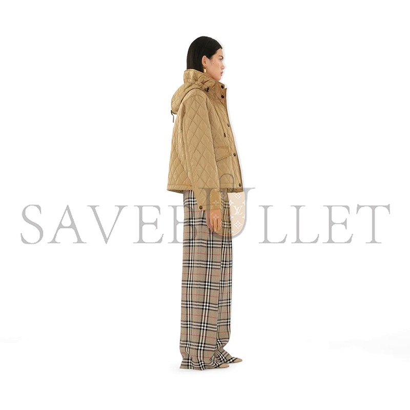BURBERRY CROPPED-NYLON-STEPPJACKE MIT KAPUZE 81131161 BURBERRY CROPPED-NYLON-STEPPJACKE MIT KAPUZE 81131161
