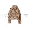 BURBERRY WENDBARE CROPPED-JACKE IN CHECK 80872291 BURBERRY WENDBARE CROPPED-JACKE IN CHECK 80872291