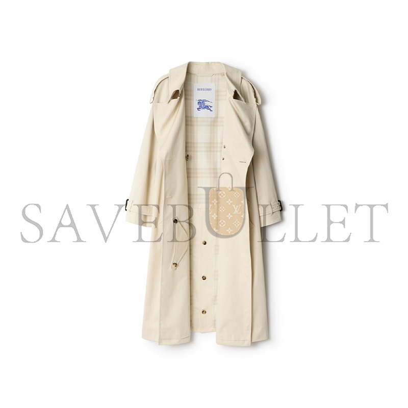 BURBERRY LONG FITZROVIA TRENCH COAT IN GABARDINE 81150311 BURBERRY LONG FITZROVIA TRENCH COAT IN GABARDINE 81150311