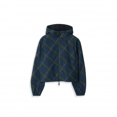 BURBERRY REVERSIBLE CHECK JACKET BURBERRY REVERSIBLE CHECK JACKET