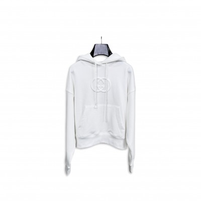 GUCCI HOODED FLEECE SWEATSHIRT