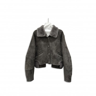 GUCCI SUEDE SHORT JACKET GUCCI SUEDE SHORT JACKET