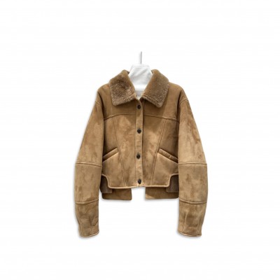 GUCCI SUEDE SHORT JACKET GUCCI SUEDE SHORT JACKET