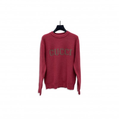 GUCCI WOOL CASHMERE RIB KNIT SWEATER 833499 GUCCI WOOL CASHMERE RIB KNIT SWEATER 833499
