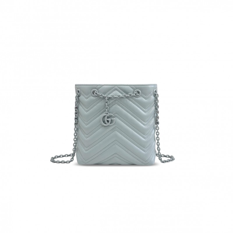 GUCCI GG MARMONT NANO BUCKET BAG 856404 (17*16*6.5cm)