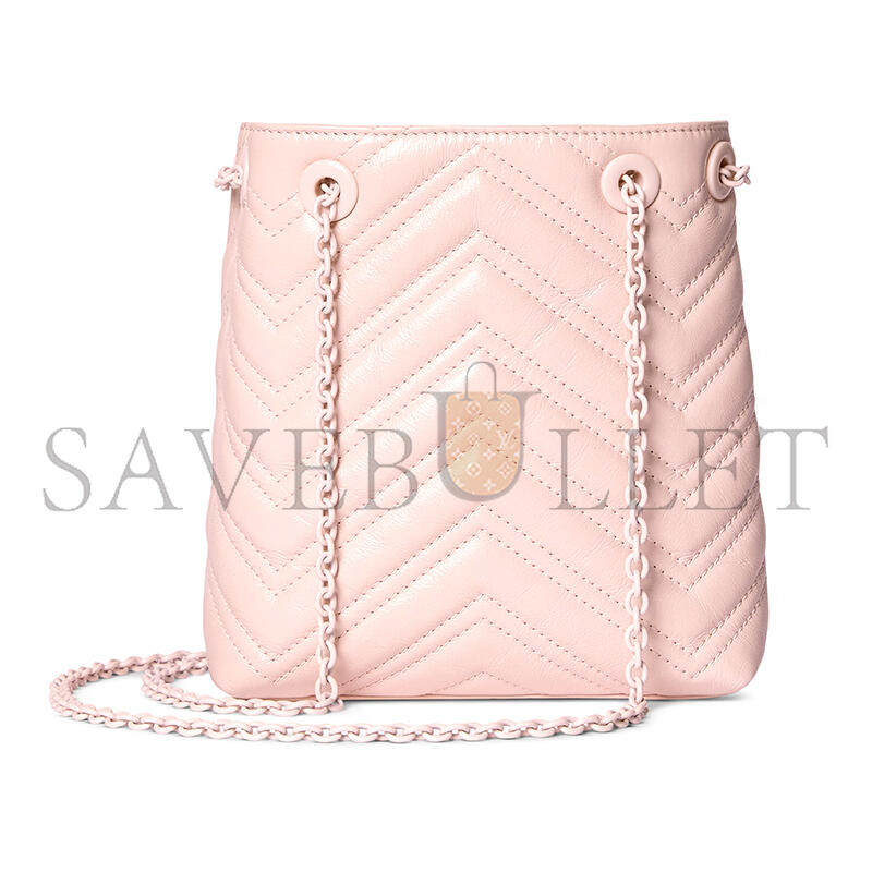 GUCCI GG MARMONT NANO BUCKET BAG 856404 (17*16*6.5cm) GUCCI GG MARMONT NANO BUCKET BAG 856404 (17*16*6.5cm)