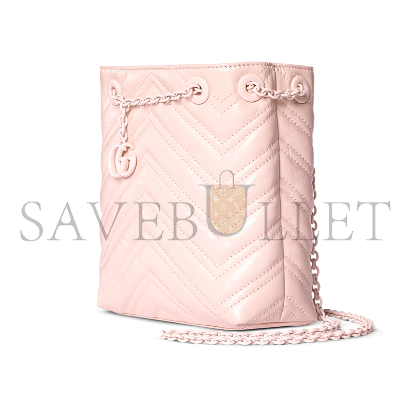 GUCCI GG MARMONT NANO BUCKET BAG 856404 (17*16*6.5cm) GUCCI GG MARMONT NANO BUCKET BAG 856404 (17*16*6.5cm)