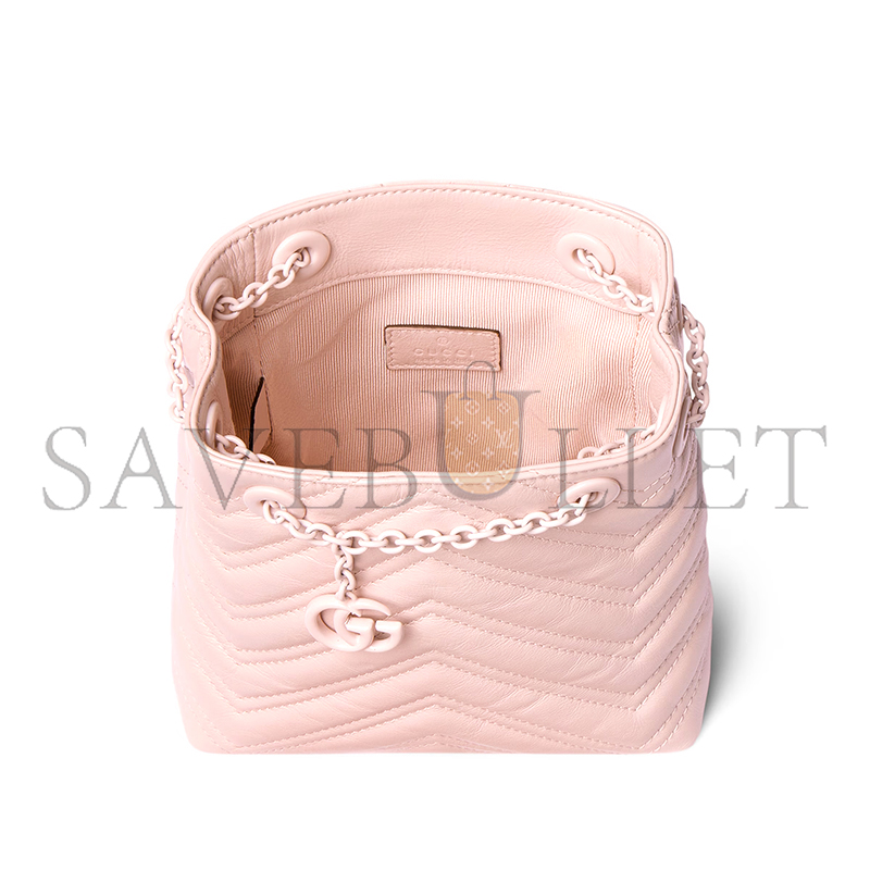 GUCCI GG MARMONT NANO BUCKET BAG 856404 (17*16*6.5cm) GUCCI GG MARMONT NANO BUCKET BAG 856404 (17*16*6.5cm)