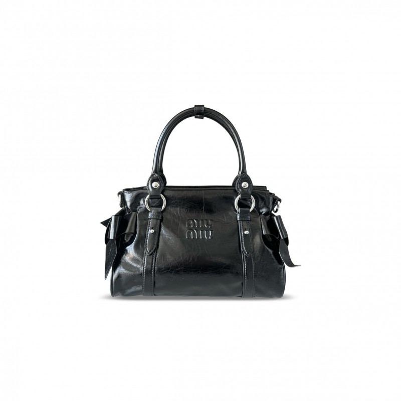 MIU MIU HAND MOTORCYCLE BAG 5BA327 (28*22*15cm)