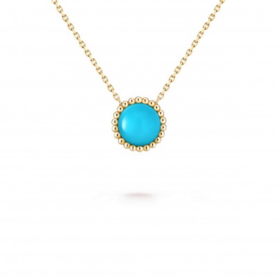 VAN CLEEF ARPELS PERLÉE COULEURS PENDANT YELLOW GOLD VCARPML800