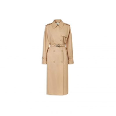 FENDI BELTED TRENCH COAT FF8980AK6DF1KE0
