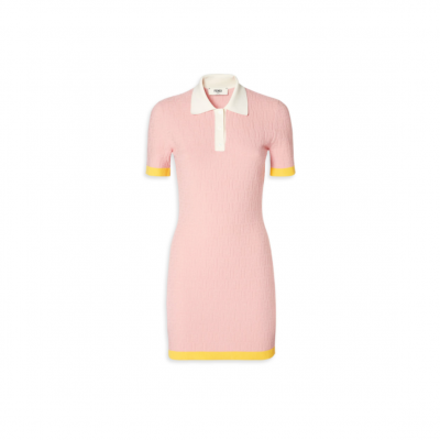 FENDI DRESS PINK FF FZDE35AW4SF1W0S