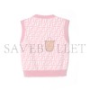 FENDI FF KNITTED VEST JFG200AQUHF1R4T