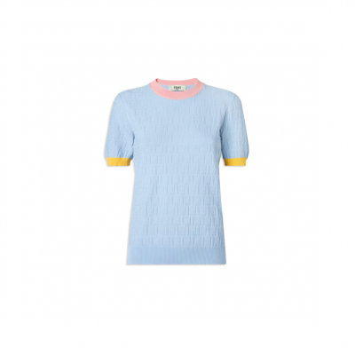 FENDI JUMPER LIGHT BLUE FZXF25AW4SF1W0K